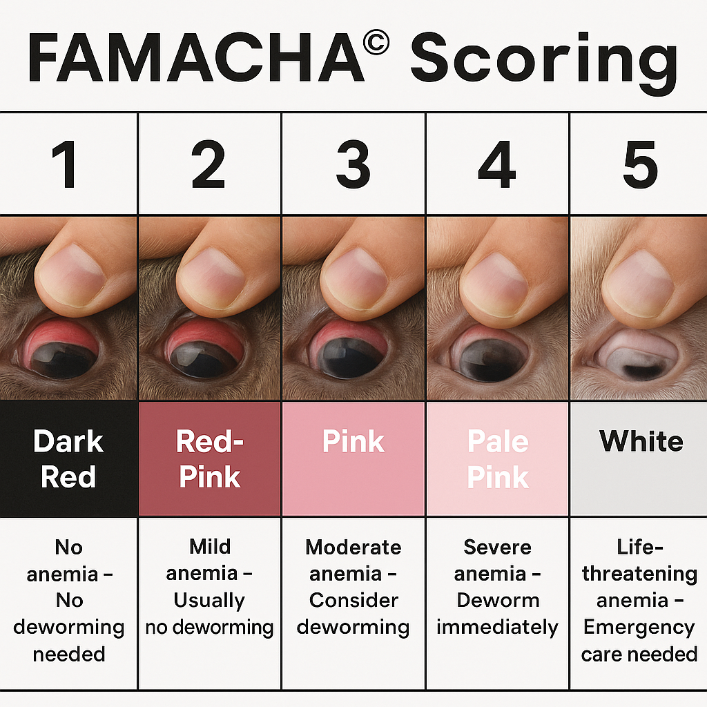 FAMACHA® Scoring in Goats: A Guide
